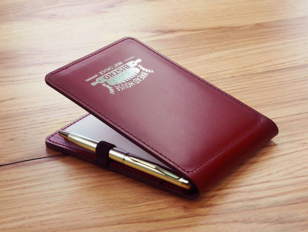 Logo trade corporate gift photo of: Waiter notepad 1102094