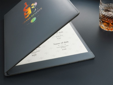 Logo trade promotional merchandise image of: Menu cover Fine Dining 1059094
