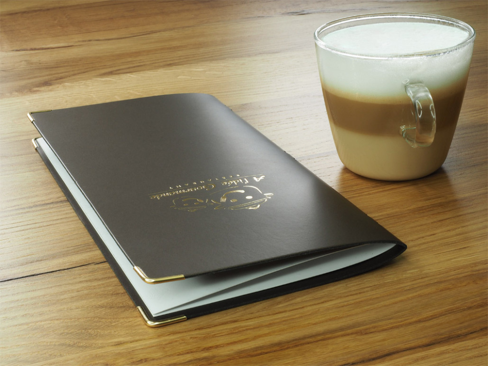 Logo trade promotional giveaways picture of: Menu cover Ambiente 1182094