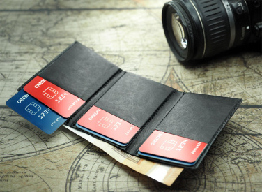 Logo trade business gifts image of: Wallet 1277158