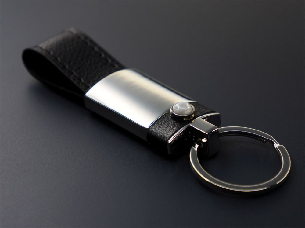 Logotrade advertising product image of: Moonstone Keyring 1295095