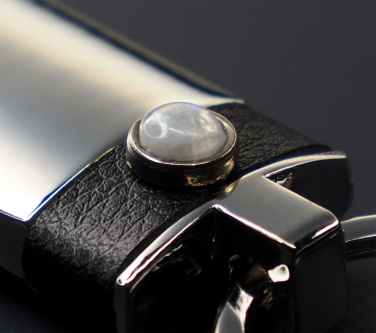 Logotrade promotional item image of: Moonstone Keyring 1295095