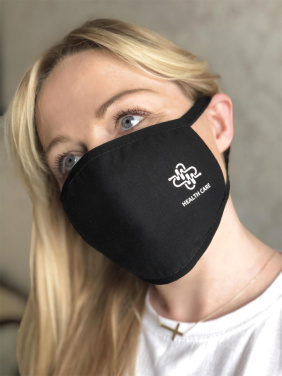 Logo trade corporate gift photo of: MARS cotton mask (size M) 1379165