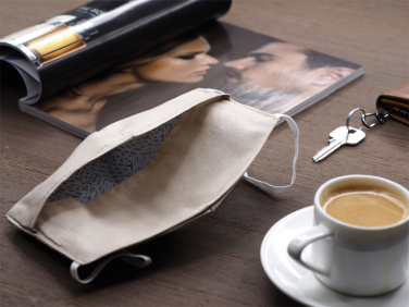 Logotrade corporate gift image of: VENUS PRO cotton face mask with a pocket an HEPA filter 1378165