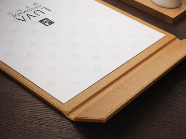 Logo trade promotional merchandise image of: Menu cover 1241280