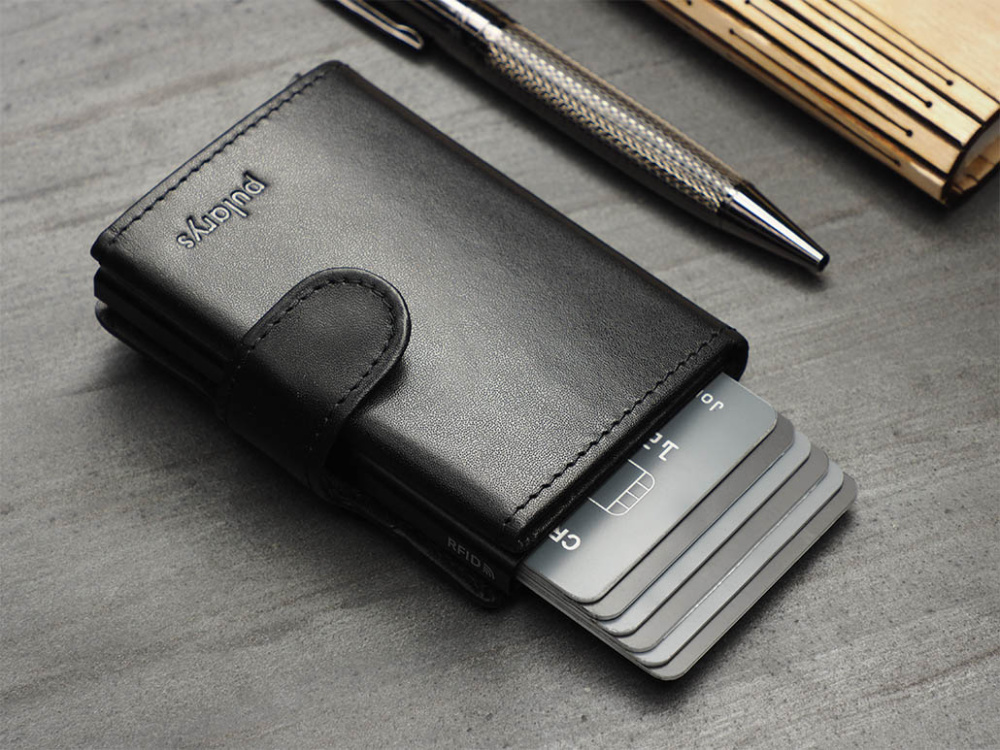 Logo trade promotional merchandise photo of: RFID wallet 1237131