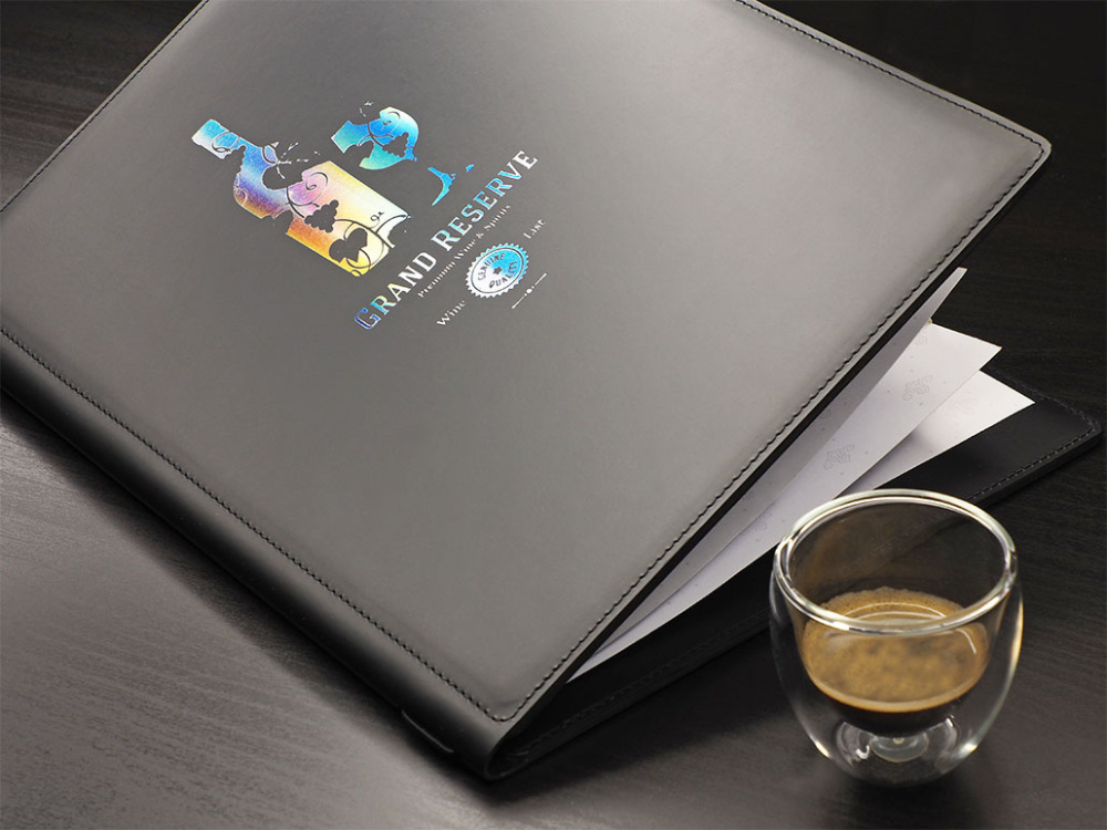 Logo trade promotional merchandise photo of: Menu cover Fine Dining Pro 1220094