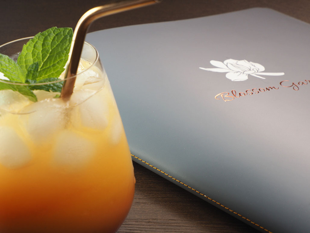 Logo trade promotional merchandise image of: Menu cover 1765094