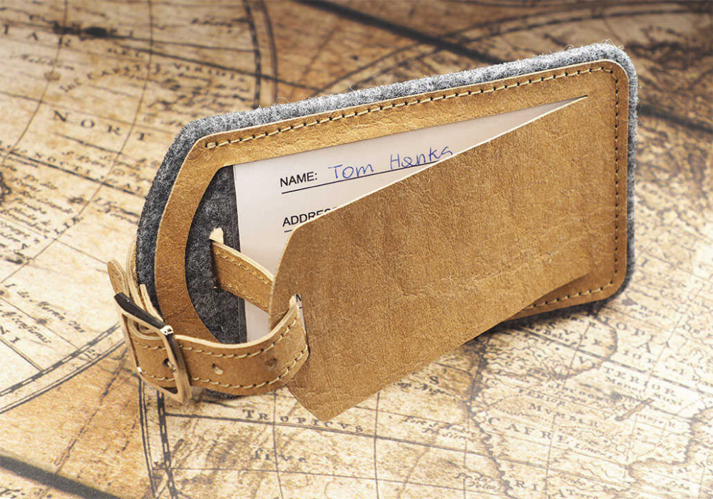 Logotrade promotional giveaway image of: Luggage tag 1155140