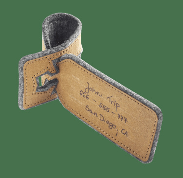 Logo trade advertising product photo of: Luggage tag 969140