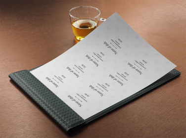 Logo trade promotional gift photo of: Menu cover 1241239