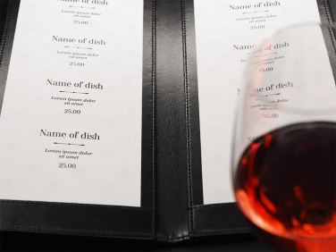 Logo trade promotional item photo of: Menu cover 1062270