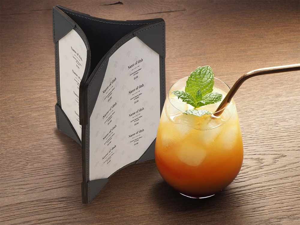 Logo trade promotional products image of: Promo menu 1600094