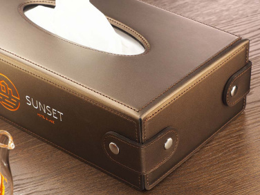 Logo trade promotional products image of: Tissue box 1673094