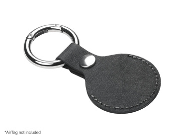 Logo trade promotional merchandise picture of: Keyring with holder for AirTag 1914106
