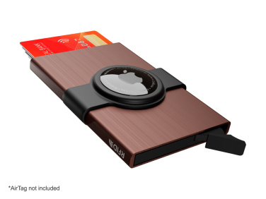 Logotrade promotional merchandise image of: RFID credit card case with holder for AirTag 2163155