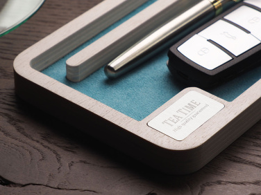 Logotrade promotional item picture of: Wooden desk organiser 1818121