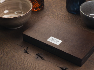 Logotrade promotional merchandise photo of: Wooden bill box 1816121