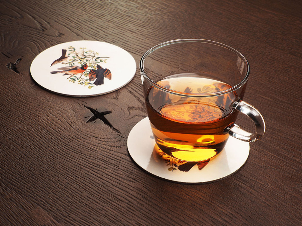 Logotrade promotional giveaway image of: Printed paper coaster 1837117