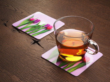 Logotrade promotional items photo of: Printed paper coaster 1839117