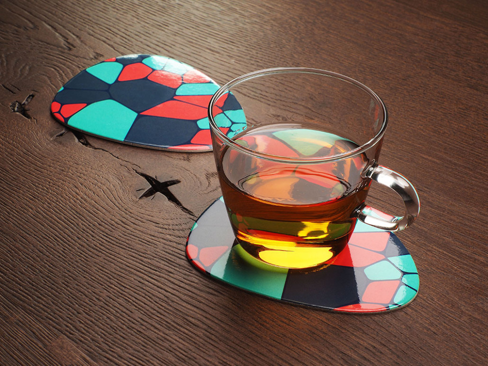 Logotrade corporate gift image of: Printed paper coaster 1840117