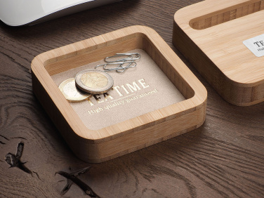 Logotrade business gift image of: Wooden desk organiser 1849292