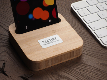 Logo trade corporate gift photo of: Wooden telephone stand 1848292