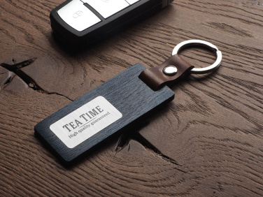 Logotrade promotional merchandise picture of: Wooden keyring 1853121