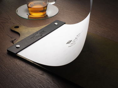 Logo trade advertising products image of: Menu cover 1861121