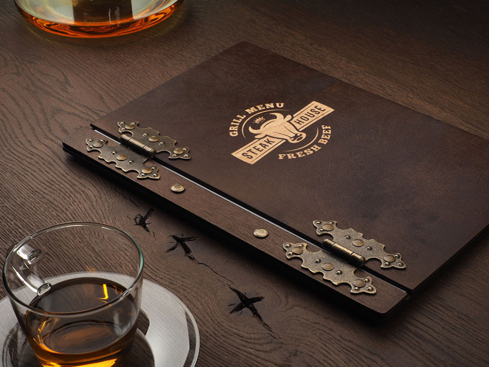 Logo trade advertising product photo of: Menu cover 1862121