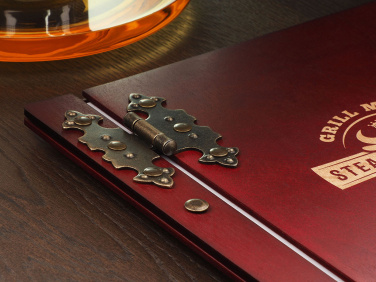Logo trade promotional gifts image of: Menu cover 1862121