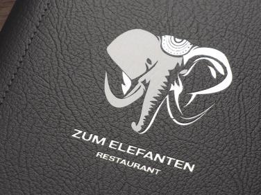 Logo trade business gifts image of: Menu cover Fine Dining Pro 1900318