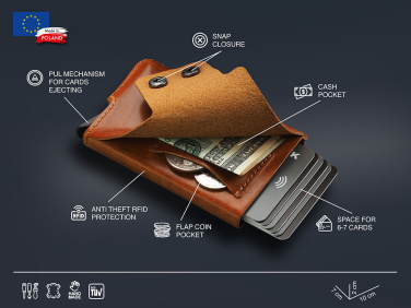 Logotrade promotional item picture of: RFID wallet 545141