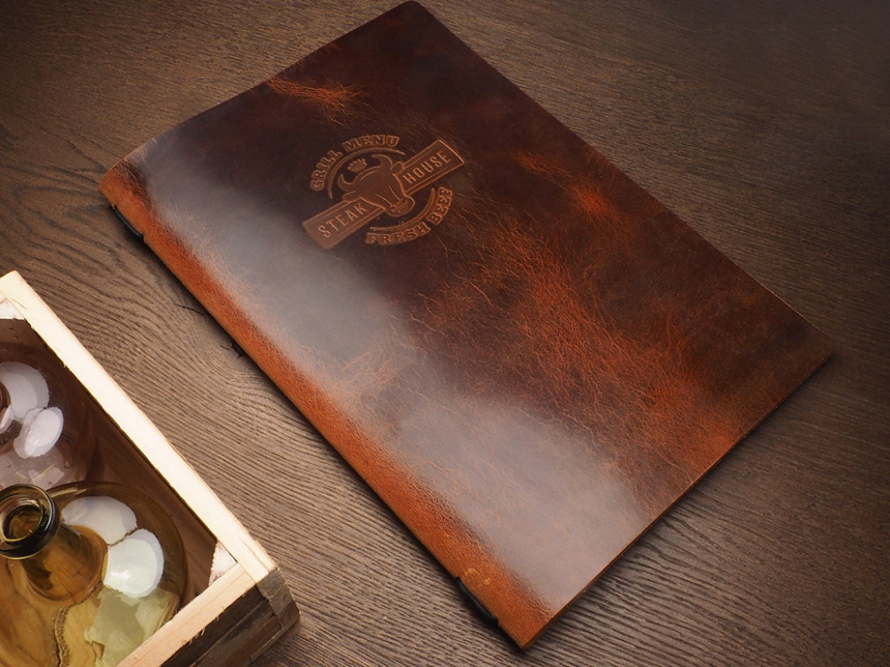 Logo trade corporate gift photo of: Menu cover Ambiente 1178310