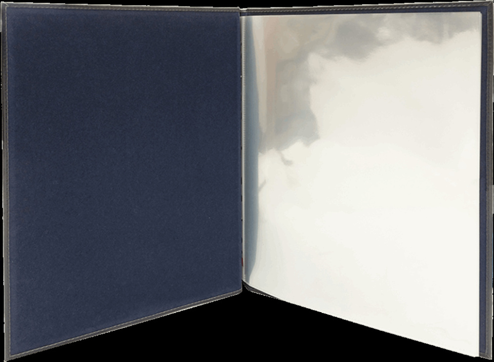 Logo trade promotional giveaways picture of: Menu cover 412019
