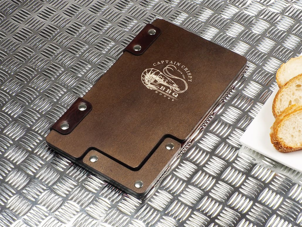 Logo trade promotional items image of: Bill holder 1956121