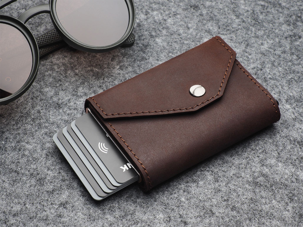Logo trade promotional merchandise photo of: RFID wallet 1931284