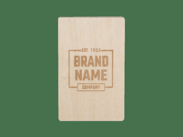 Logotrade promotional product picture of: Wooden magnet 2034121