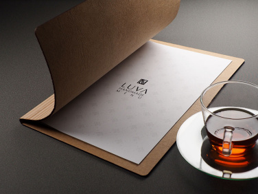 Logo trade corporate gifts image of: Menu cover Ambiente 1178145