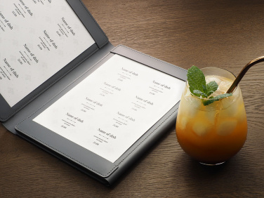 Logo trade promotional gifts image of: Menu 1112094