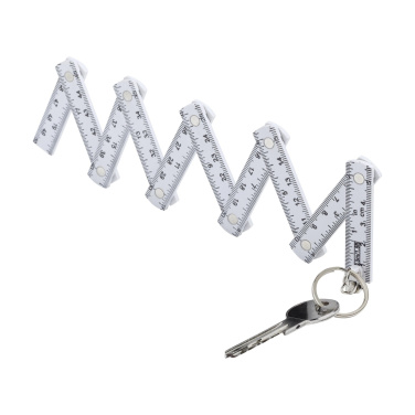 Logo trade promotional merchandise image of: MiniMetric ruler