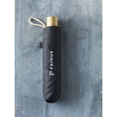 Logotrade promotional merchandise picture of: Mini Umbrella RCS RPET foldable umbrella 21 inch