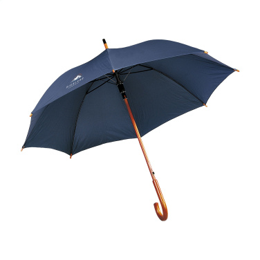 Logo trade promotional items picture of: FirstClass RCS RPET umbrella 23 inch