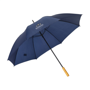 Logo trade promotional products image of: BlueStorm RCS RPET umbrella 30 inch