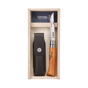 Logo trade corporate gifts image of: Opinel No 08 Carbon pocket knife