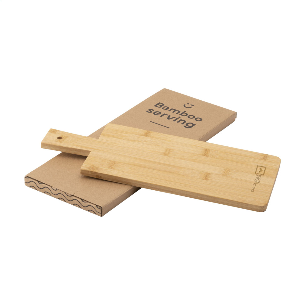 Logo trade business gift photo of: BambooServing