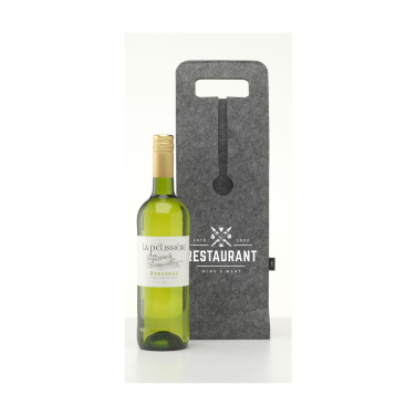 Logotrade promotional merchandise photo of: Wine Bag-to-Give GRS RPET