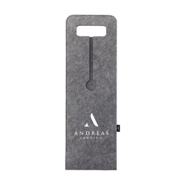 Logotrade promotional merchandise image of: Wine Bag-to-Give GRS RPET