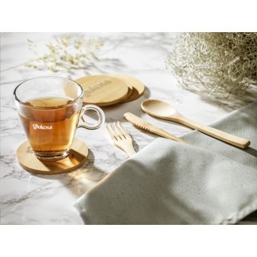 Logotrade promotional giveaway picture of: Bambu Cutlery Set