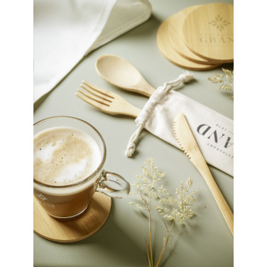 Logotrade promotional merchandise image of: Bambu Cutlery Set